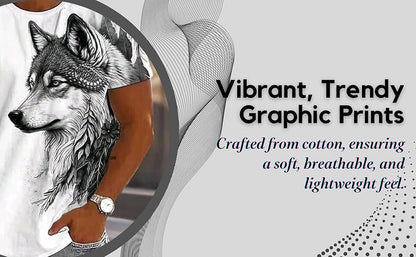 Men's Waffle Knit Crew-Neck T-Shirt (Pack of 1)